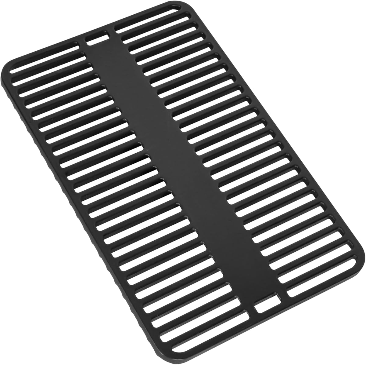 DELSbbq 80631 Cast Iron Grill Cooking Grate for Weber Go-Anywhere Charcoal and Gas Grills, Grill Grid for Outdoor Camping BBQ, Replacement for Weber 70211 3634 67195, 16" x 10"
