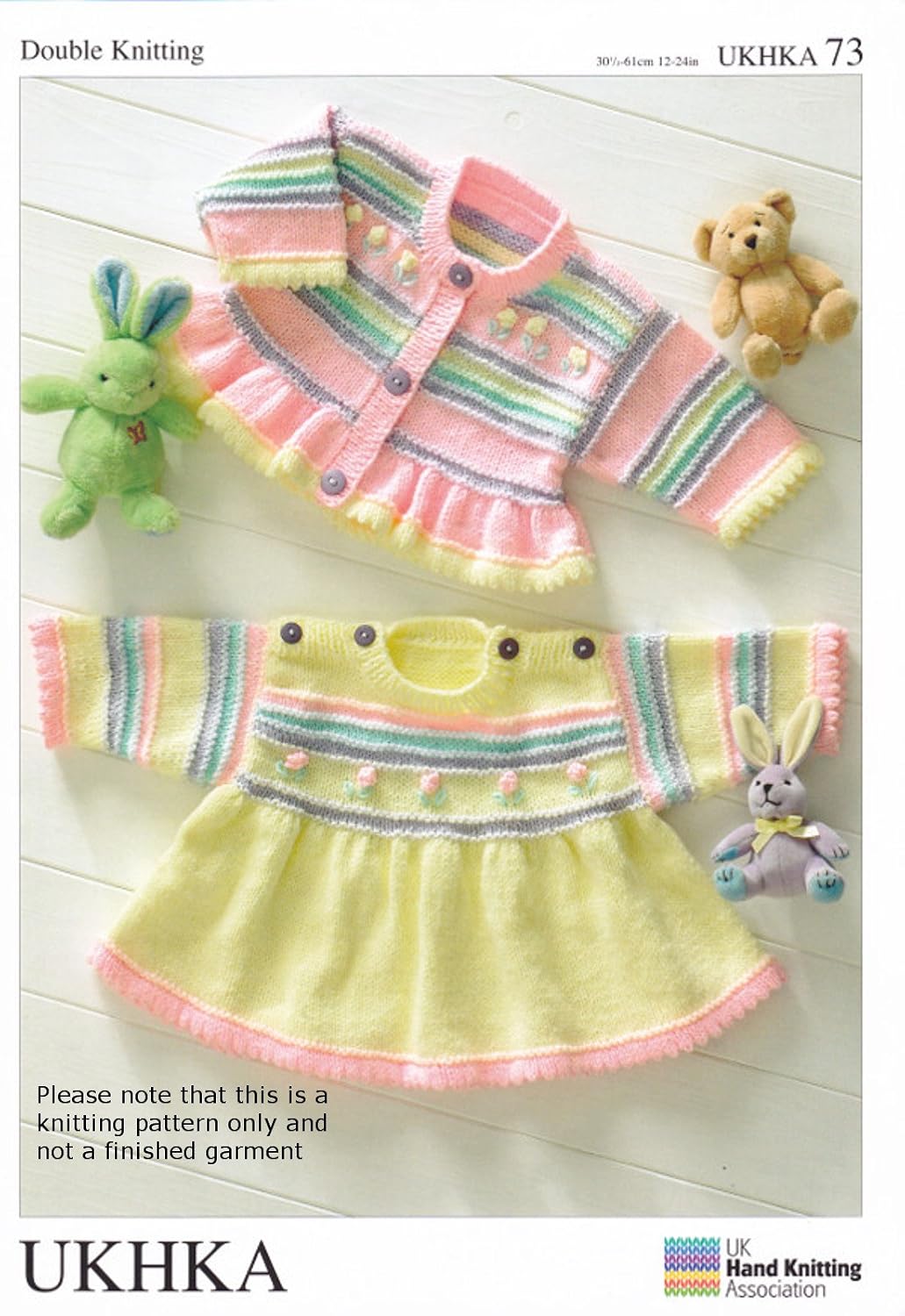 Baby Double Knitting Pattern - UKHKA 73 