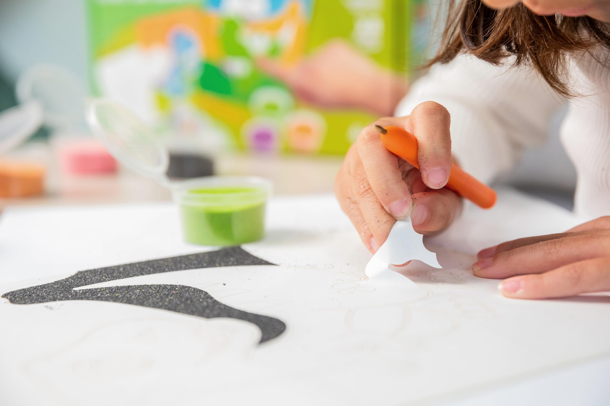 Jovi Play&Fun - Set De Peinture Au Sable Coloré, 8 Pots De