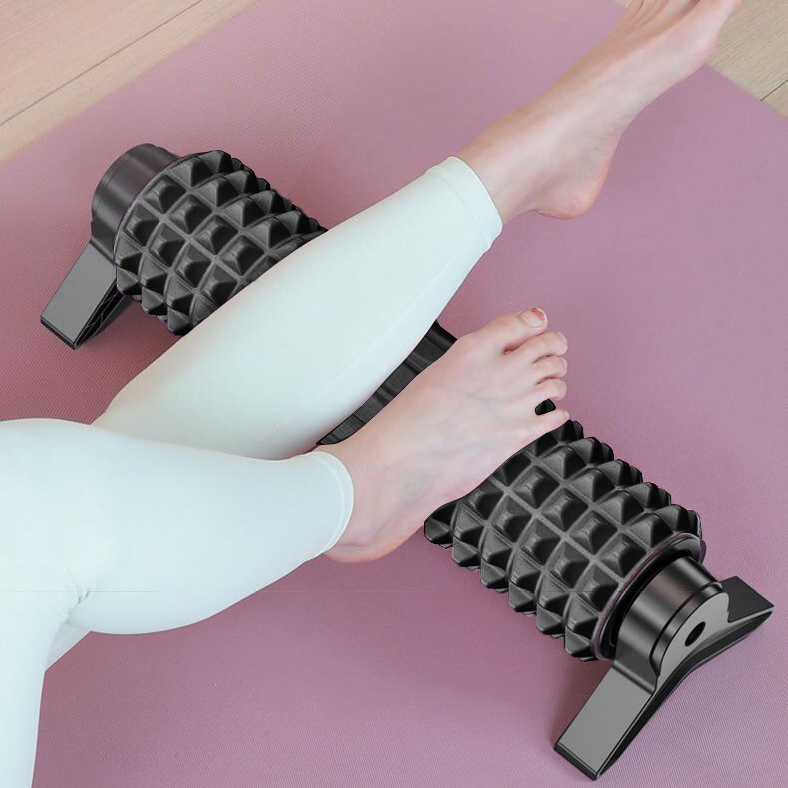 Yoga Roller Faszienrolle Feste Ausführung Für Rollen Dehnen Und Strecken | Tiefengewebe Massage Für Yoga Für Pilates Training Regeneration Home Gym Rücken Beine Schultern Nacken