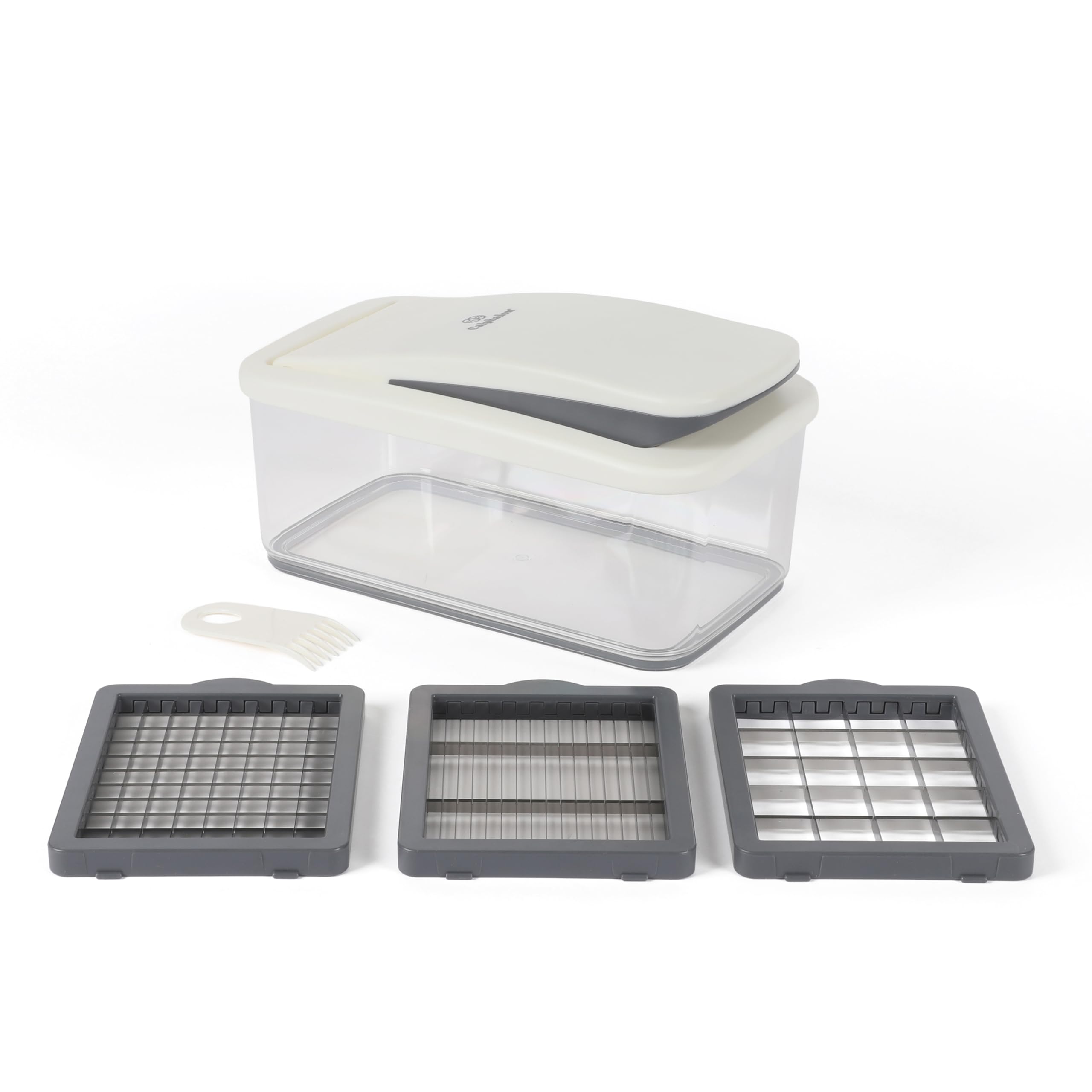 Calphalon Aero 5 in 1 Vegetable Chopper and Dicer, Food Chopper with Container