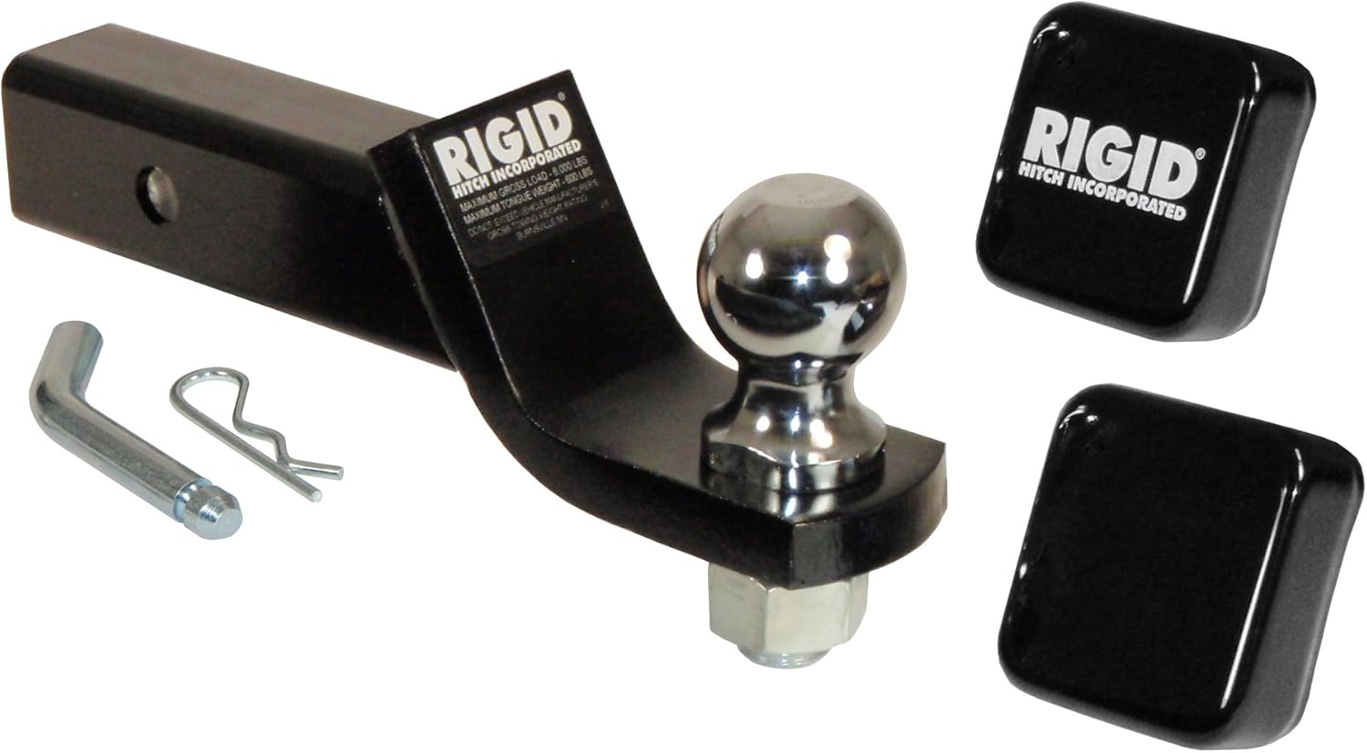 Rigid Class III 2" Ball Mount Kit Loaded with 2" Ball - 2" Drop