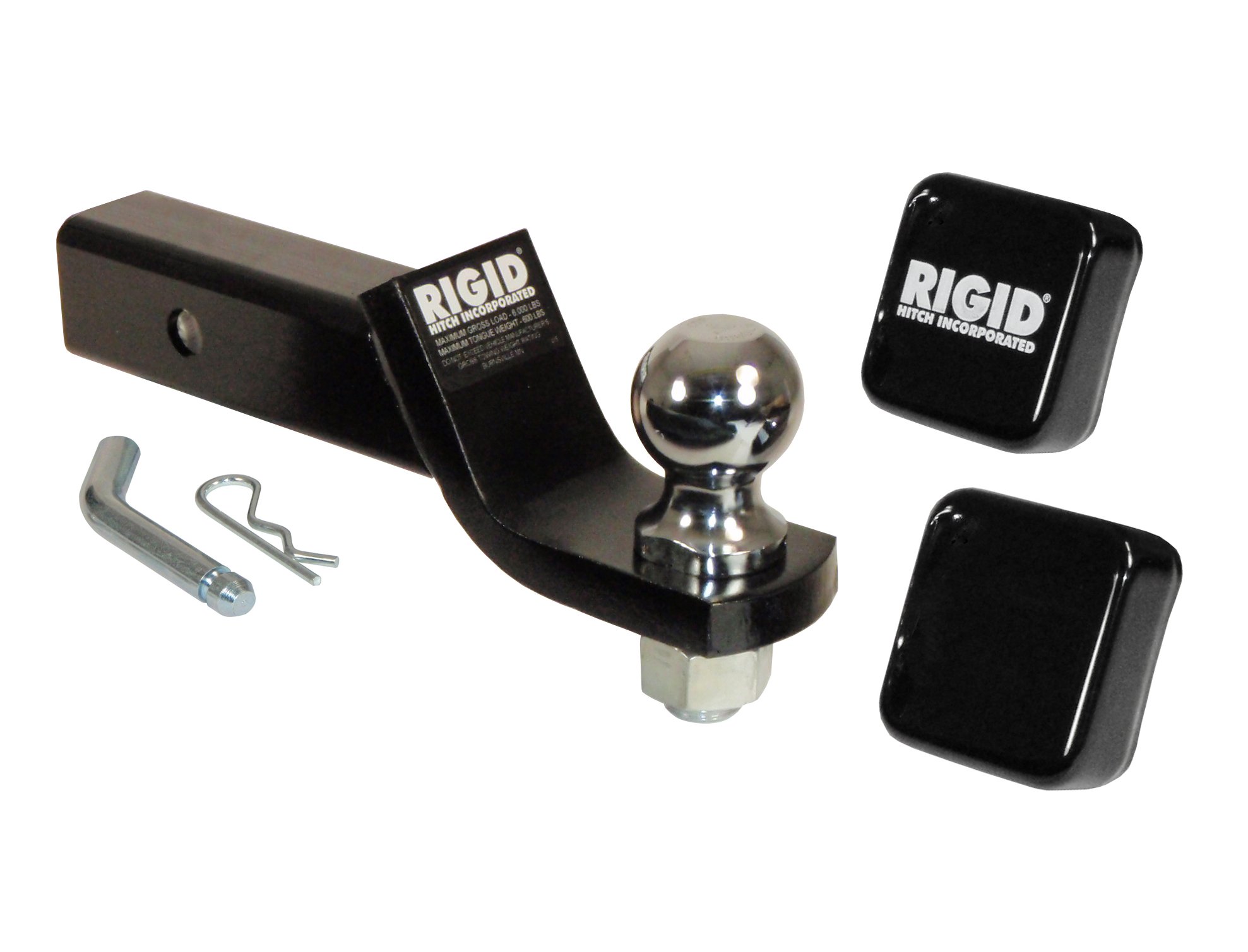 RIGID HITCH INCORPORATEDClass III 2" Ball Mount Kit Loaded with 2" Ball - 2" Drop