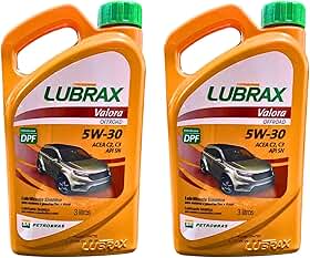 3 Litros de óleo Para Motor Lubrax Sintético SN 5W30 Off Road Diesel com DPF 3 Litros de óleo Para Motor Lubrax Sintético SN 5W30 Off Road Diesel com DPF