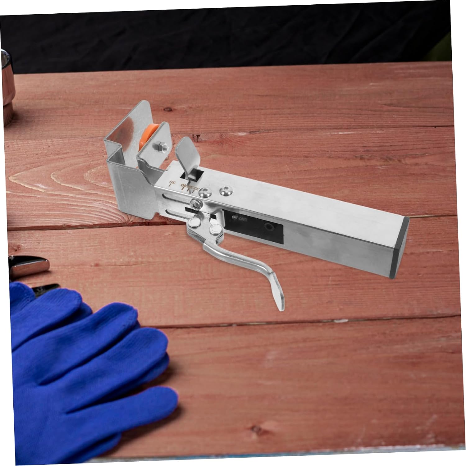 Tofficu Adjustable Drawer Fixing Clamp Versatile Stainless Steel Installation Tool for Drawer Fronts Fits Various and Thicknesses Durable and for Carpentry and Household Use