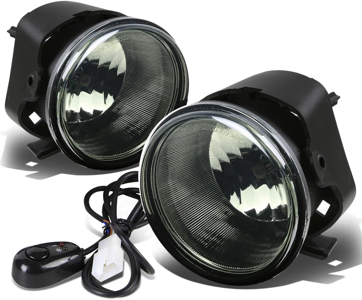 DNA Motoring FL-300C05-SM Front Bumper Fog Light, Driver and Passenger Side
