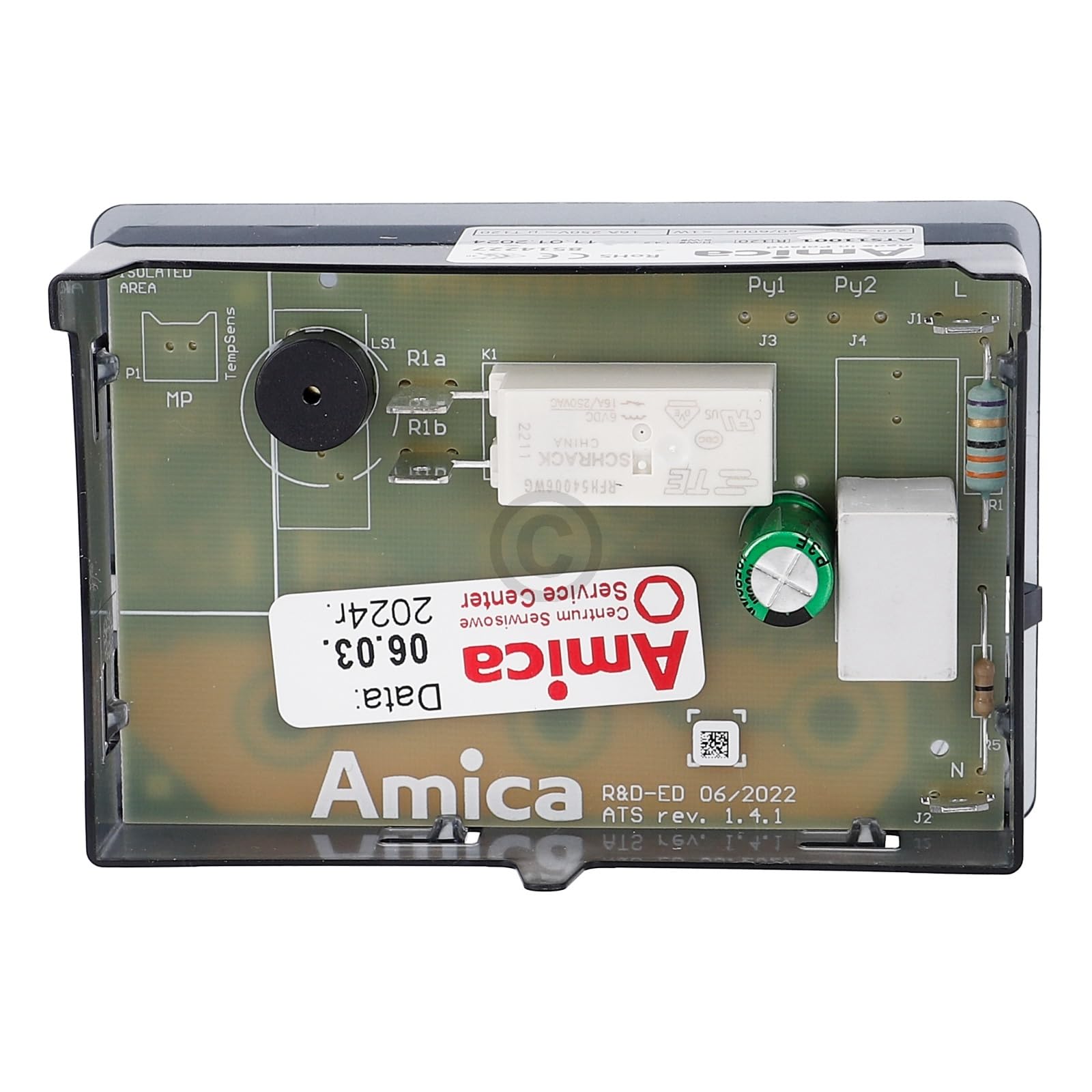Schaltuhr für Backofen Timer kompatibel wie Amica 8071222 oder Amica 8053836, 8512100, 8512100, 8514227 kompatibel mit Amica 8053388