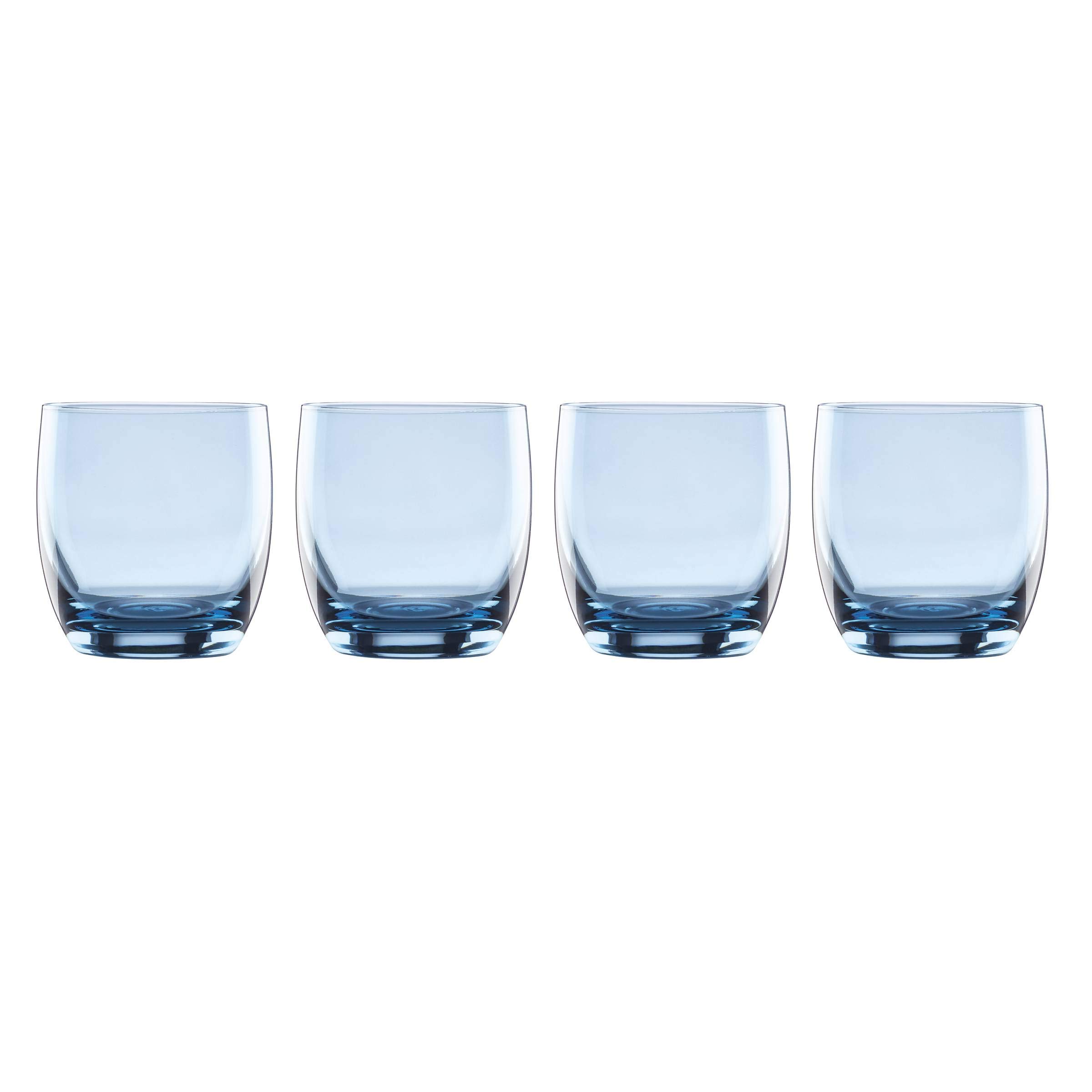 LenoxBlue Valencia 4-Pc Double Old Fashioned Set, 2.55 LB