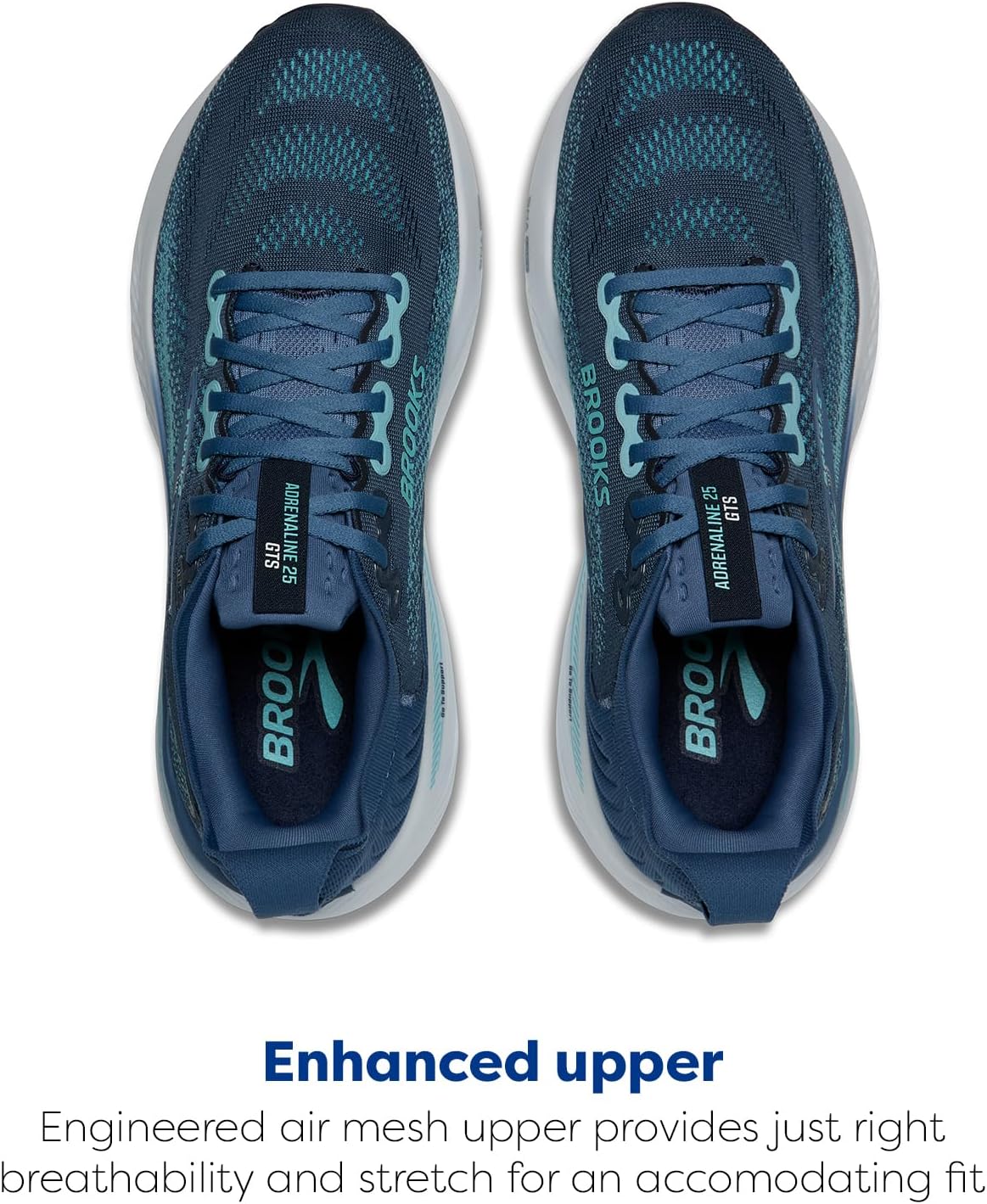 Brooks Men’s Adrenaline GTS 25 Supportive Running & Walking Shoe - Image 4