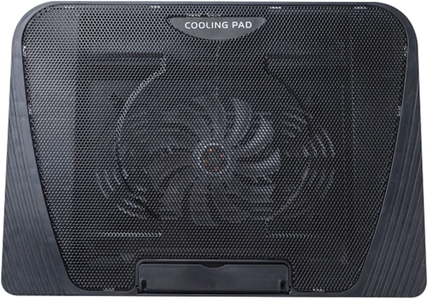 Base Refrigeradora Portatil Laptop Cooler Laptop Cooling Pad Notebook Gaming Cooler Stand con Un Ventilador Y 2 Puertos USB Refrigerador Portáti