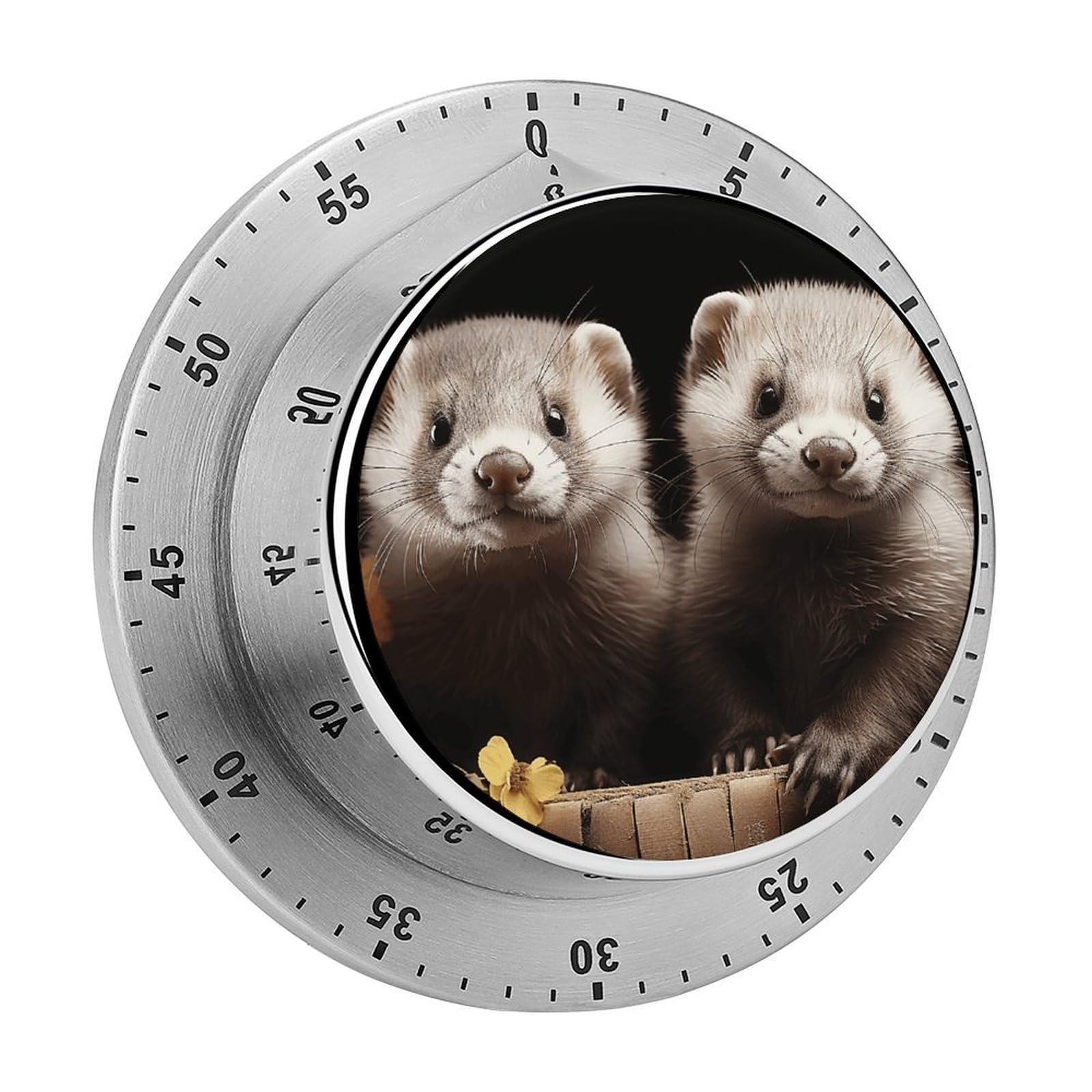 Temporizador digital Ferrets con cuenta regresiva, imán acoplable y alarma fuerte para cocina