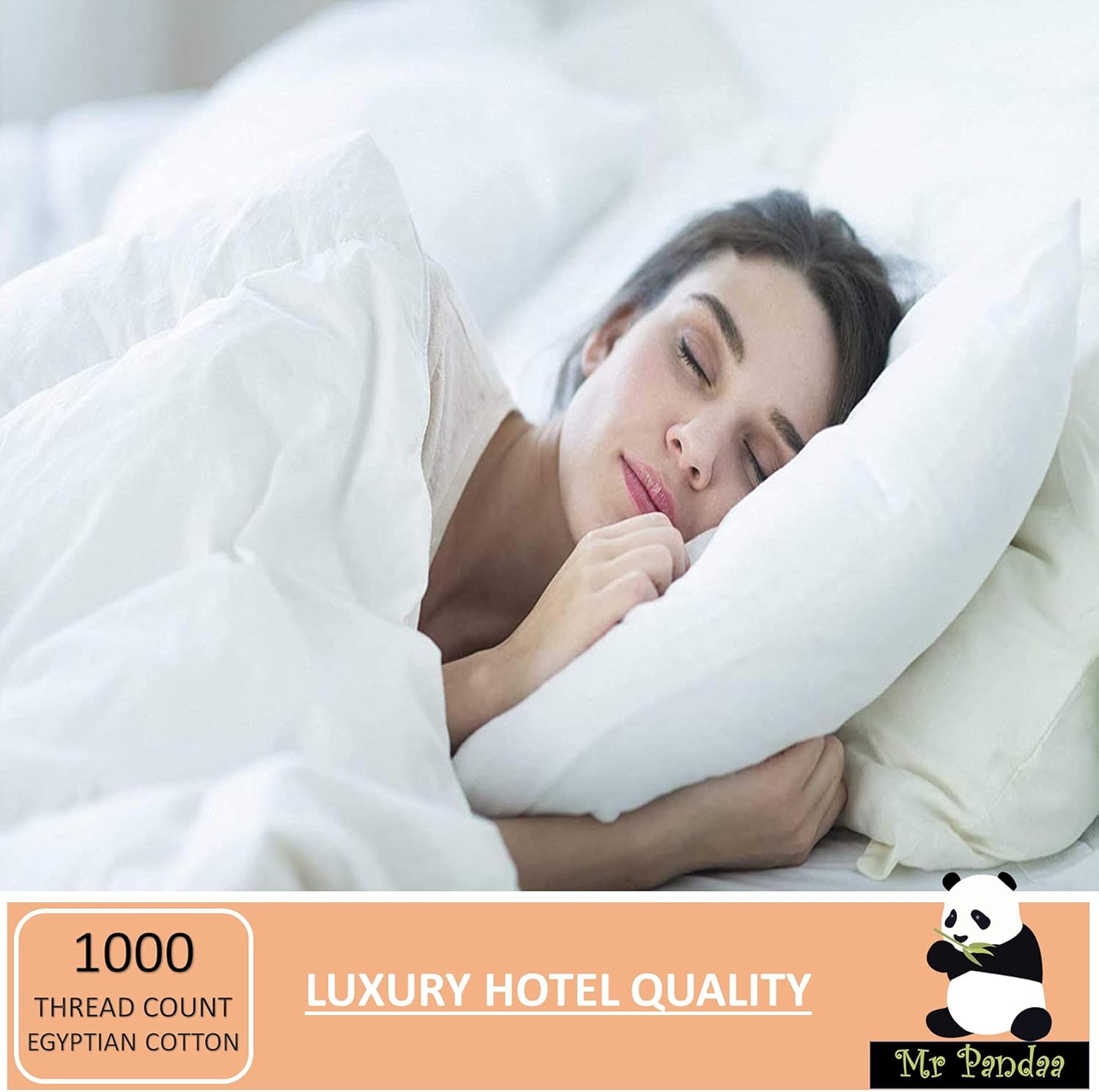 Real 1000-Thread-Count 100% Pure Egyptian Cotton |Sage Color, 5PC Split Cal-King Size| 5 PC Luxury Shet Set, Fits mattresses Upto 15” Deep Pocket, Sateen Weave Premium Bed Sheets