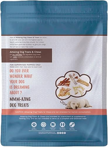 Miniatura 2 de Piel de cabeza de vacuno de 6.0in  mejor alternativa de rawhide  Masticación de perro de calidad premium  Tratamiento de perro sin olor  25 piezas