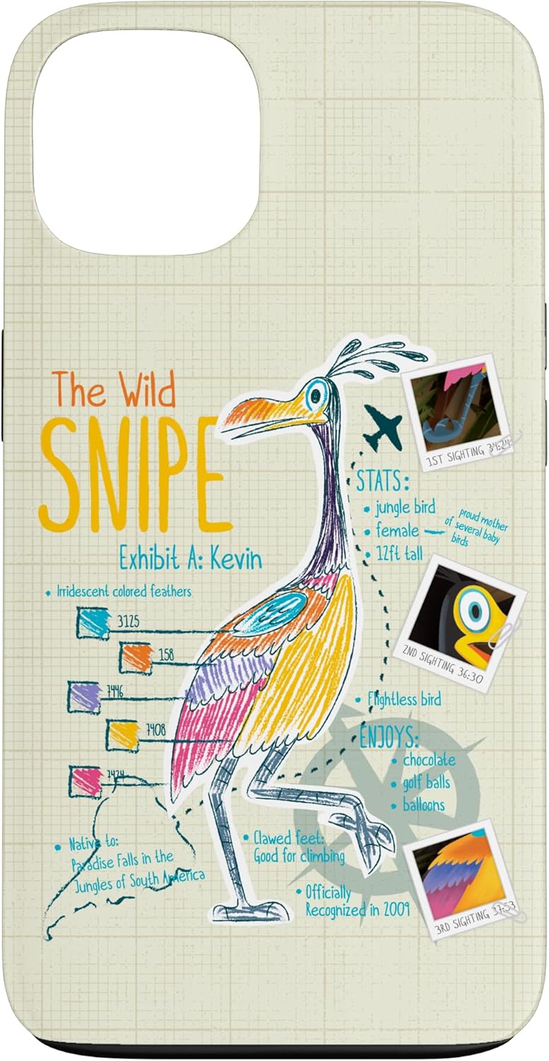 iPhone 14 Disney and Pixar’s Up Kevin The Wild Snipe Case