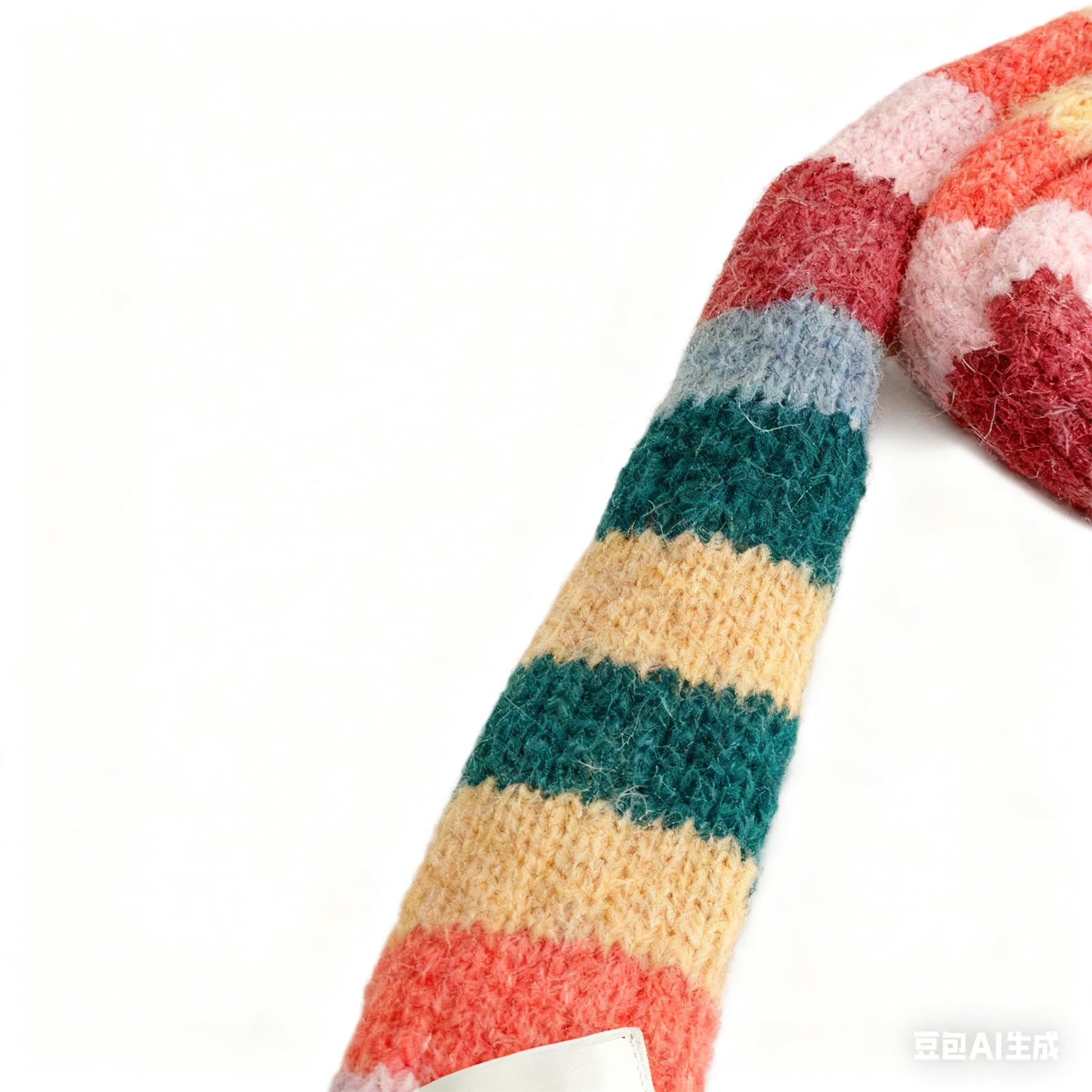 Générique Sciarpa invernale - Scaldacollo colorato a righe sottili a maglia | Sciarpa calda chic - per protezione del collo in autunno e nelle giornate fredde