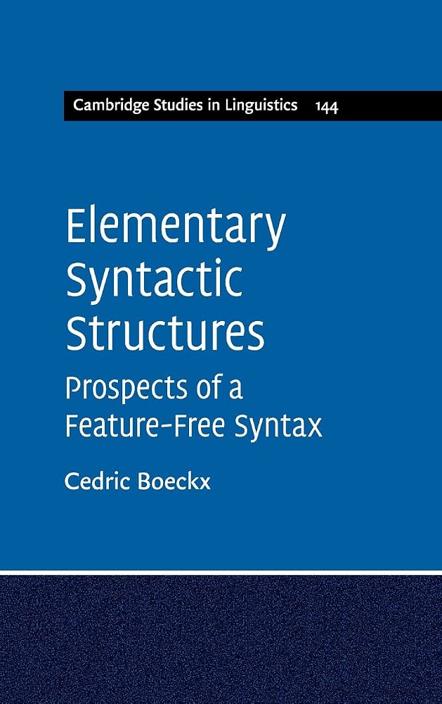 Amazon | Elementary Syntactic Structures: Prospects of a Feature