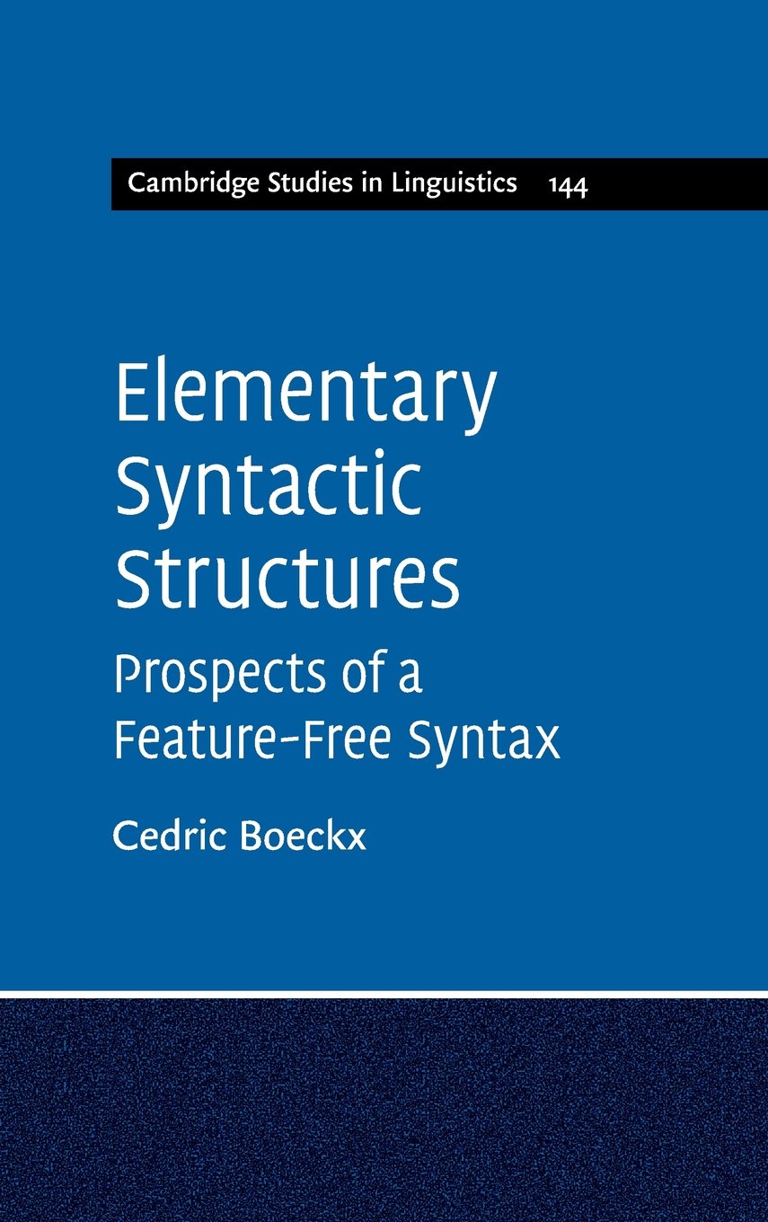 Amazon | Elementary Syntactic Structures: Prospects of a Feature