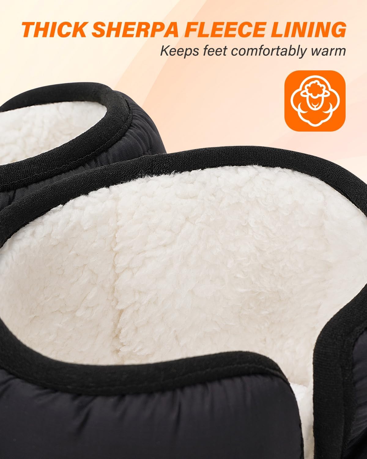 Dr.Warm Heated Slipper Boots Sole View