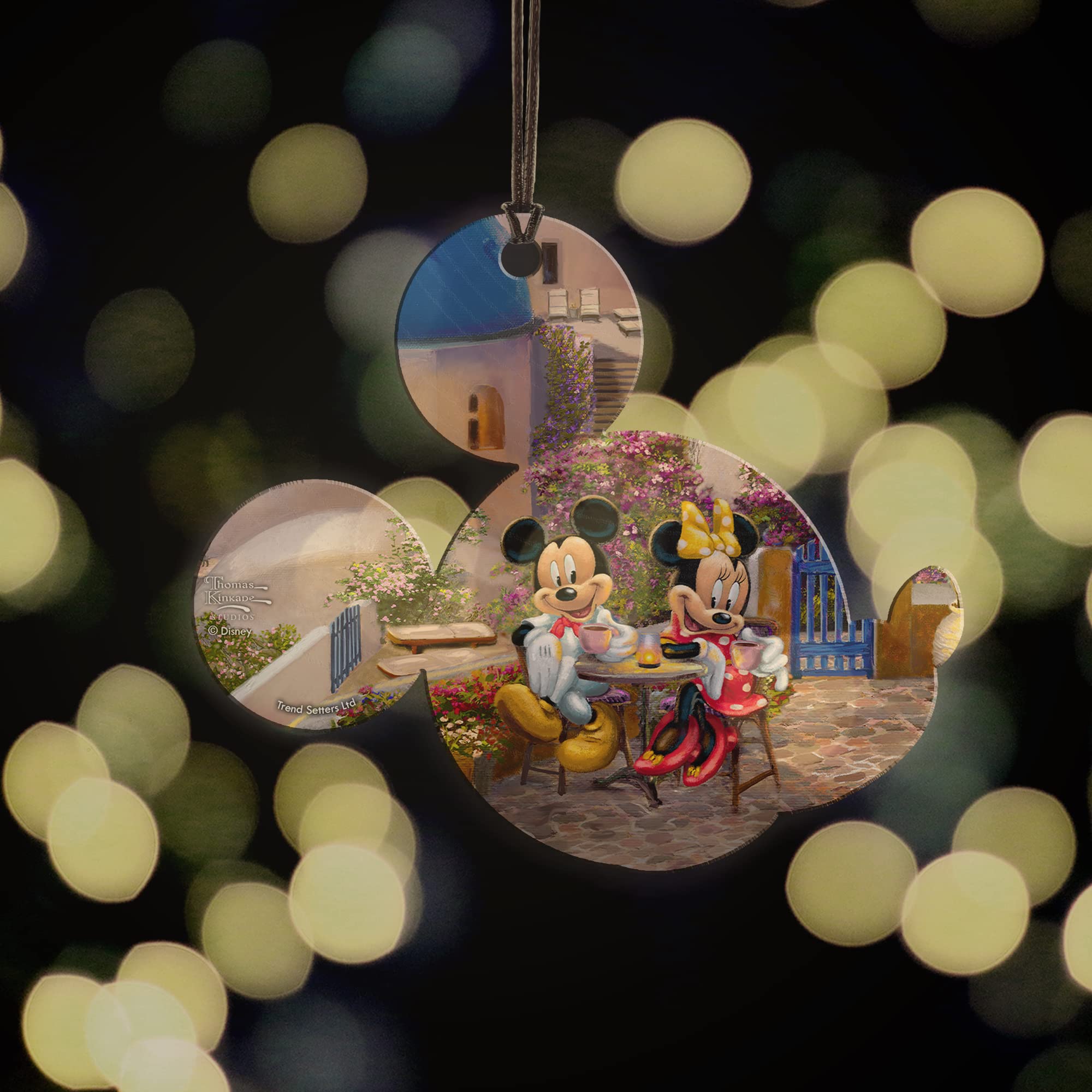 Amazon.com: Disney Thomas Kinkade Mickey Minnie Greece 4 x 3.5