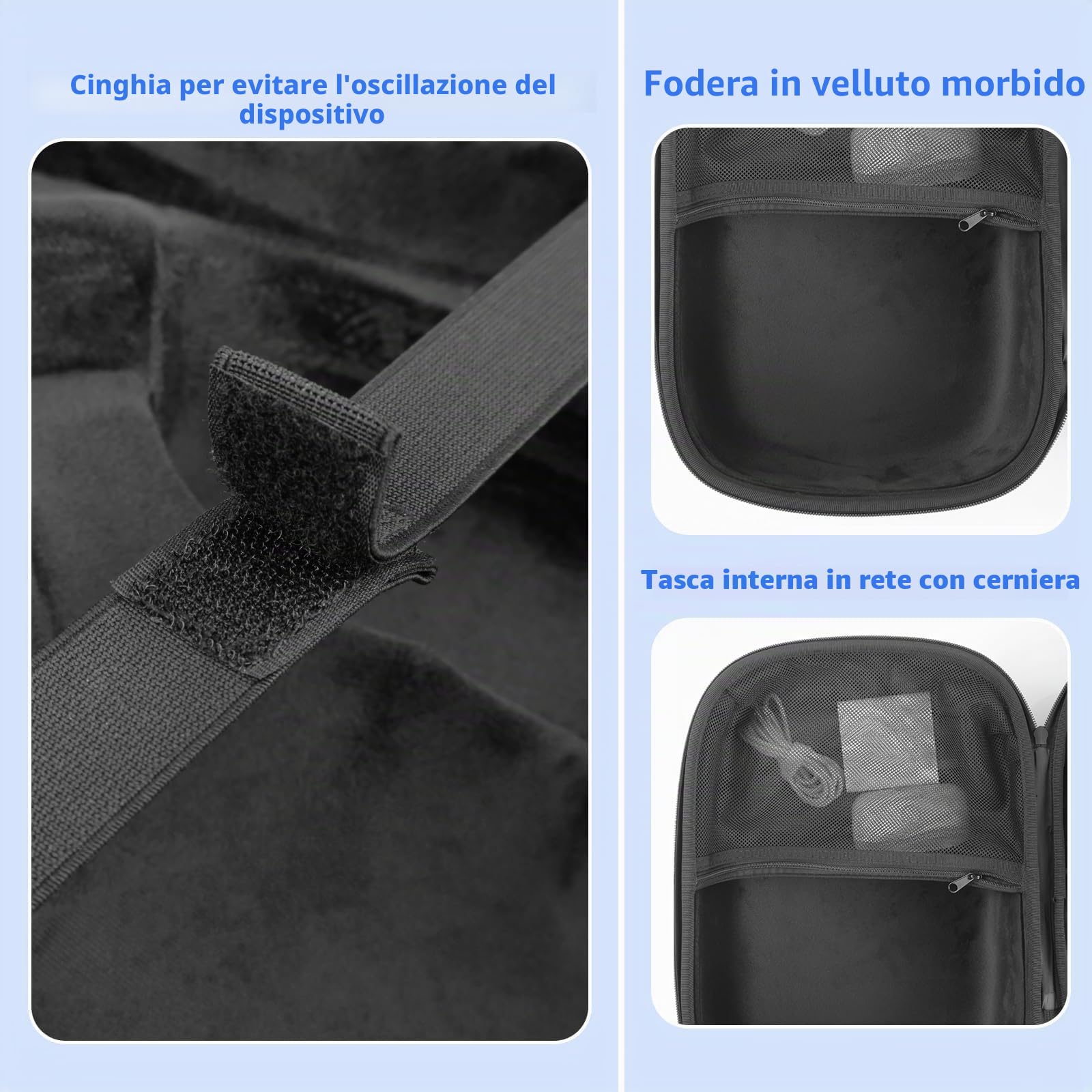 Arvok Custodia da Trasporto per Meta Quest 3 /Quest 2, Custodia Grande Fodera Morbida per Oculus Quest 3 & 2 Accessori, Borsa Protettiva per Cuffie VR con Guscio Rigido per Viaggio e Stoccaggio