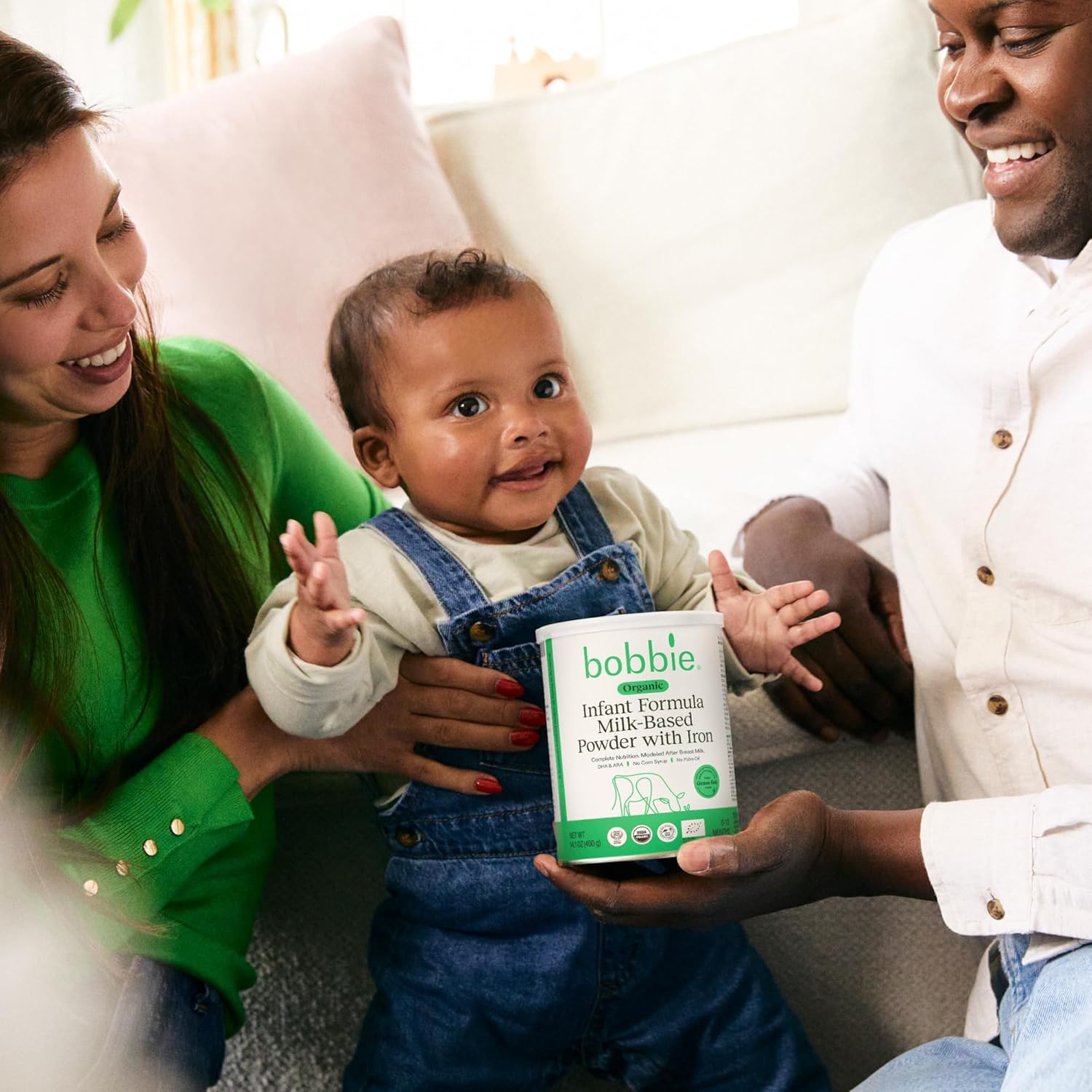 Organic Combo Feeding Kit, Baby Formula, Milk Based Powder with Iron, DHA and Vitamin D & 100% Lactose (14.1 oz), Organic Baby Vitamin D Drops 400 IU (0.3 fl oz) Newborn Baby-12 Months Old