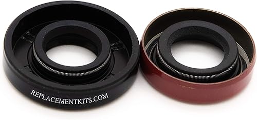 Miniatura 2 de REPLACEMENTKITS.COM Kit de sellos de entrada de caja de cambios compatible con lavadoras Whirlpool Early Model (reemplaza a 285352 y W10111745)