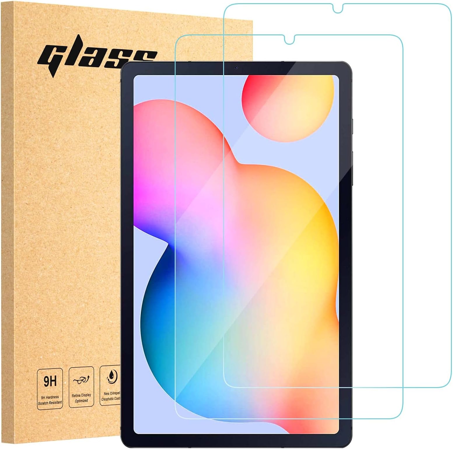 Samsung Galaxy Tab S6 Lite Schutzfolie JETech Schutzfolie für Samsung Galaxy Tab S6 Lite (10,4 Zoll, Modell