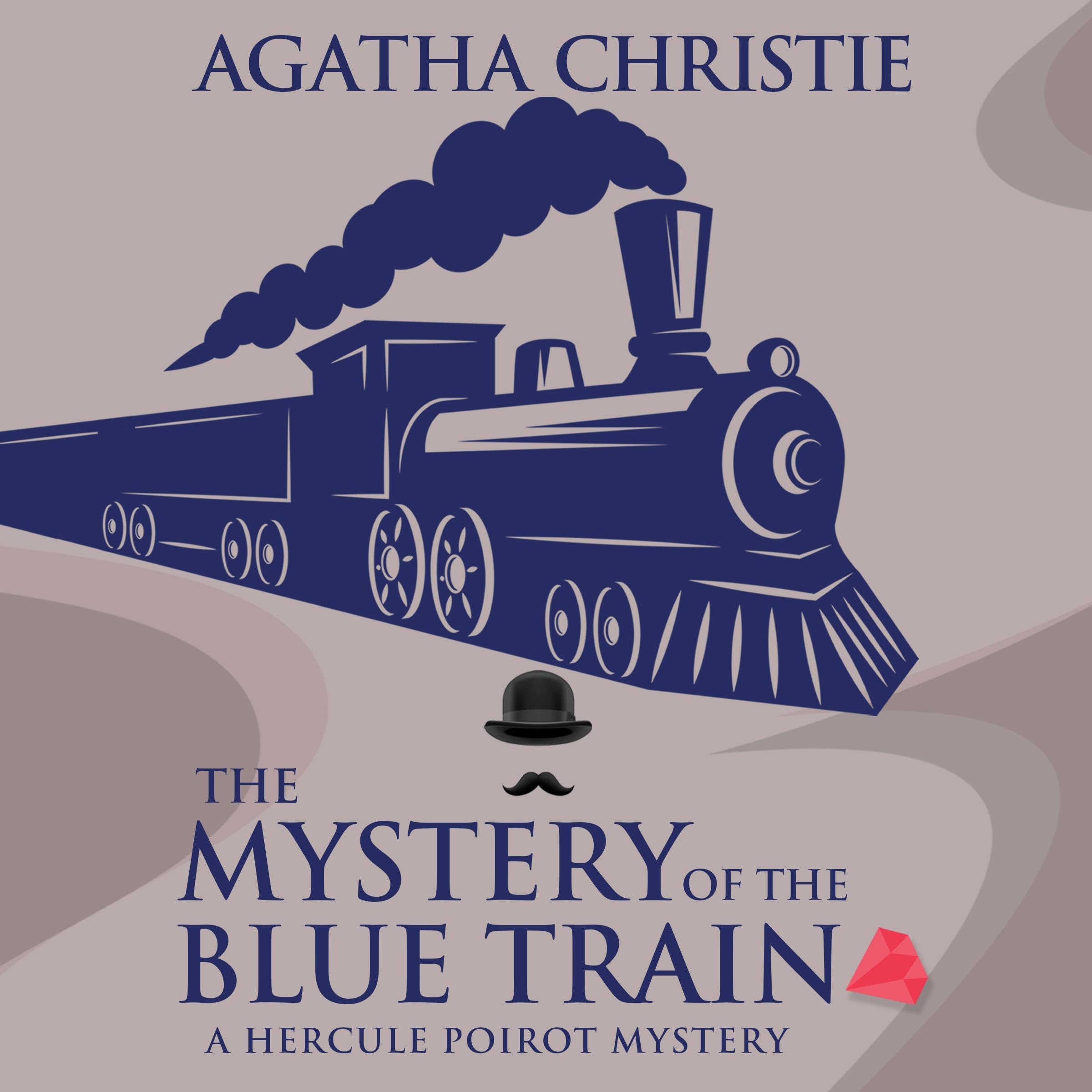 Cover art for The Mystery of the Blue Train