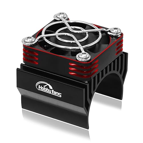 Hobby Fans Ventilador de enfriamiento RC de 1.575 in con disipador de calor 28000RPM sin escobillas ESC Alluminum Motor Ventilador de refrigeración