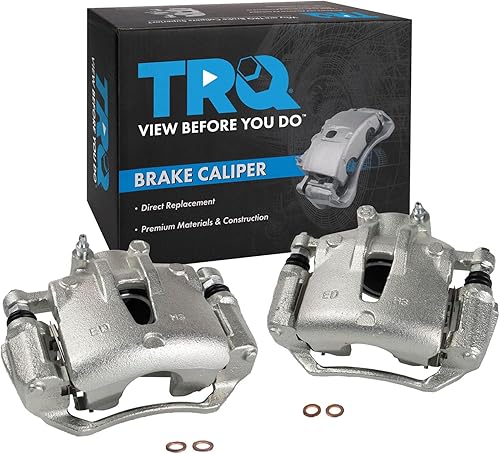 Vista 1602 de TRQ - Juego de pinzas de freno delantero