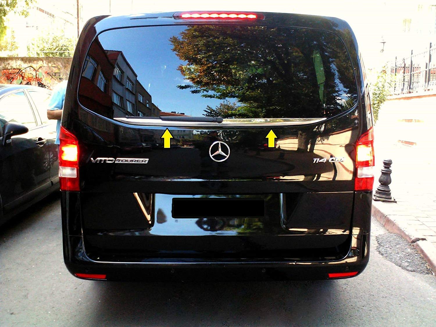 Tbest Braccio E Lama Tergicristallo Posteriore Per BMW X5 X5M (E70) 2007-2013 - Kit Di Ricambio