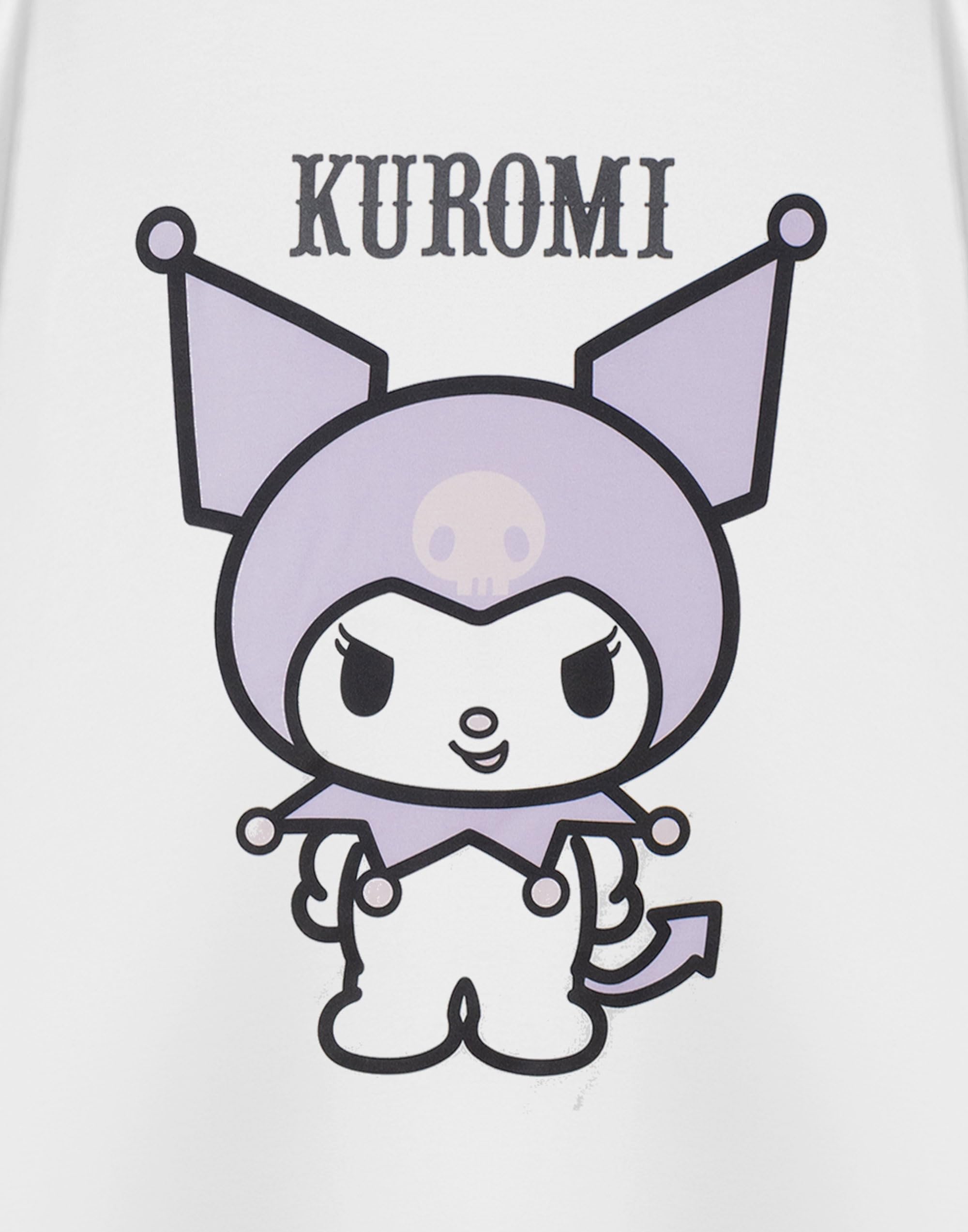 Hello Kitty & Friends damska koszulka z krótkim rękawem, My Melody, Kuromi, Cinnamoroll Graphic Tee dla kobiet | Top z nadrukiem postaci Sanrio