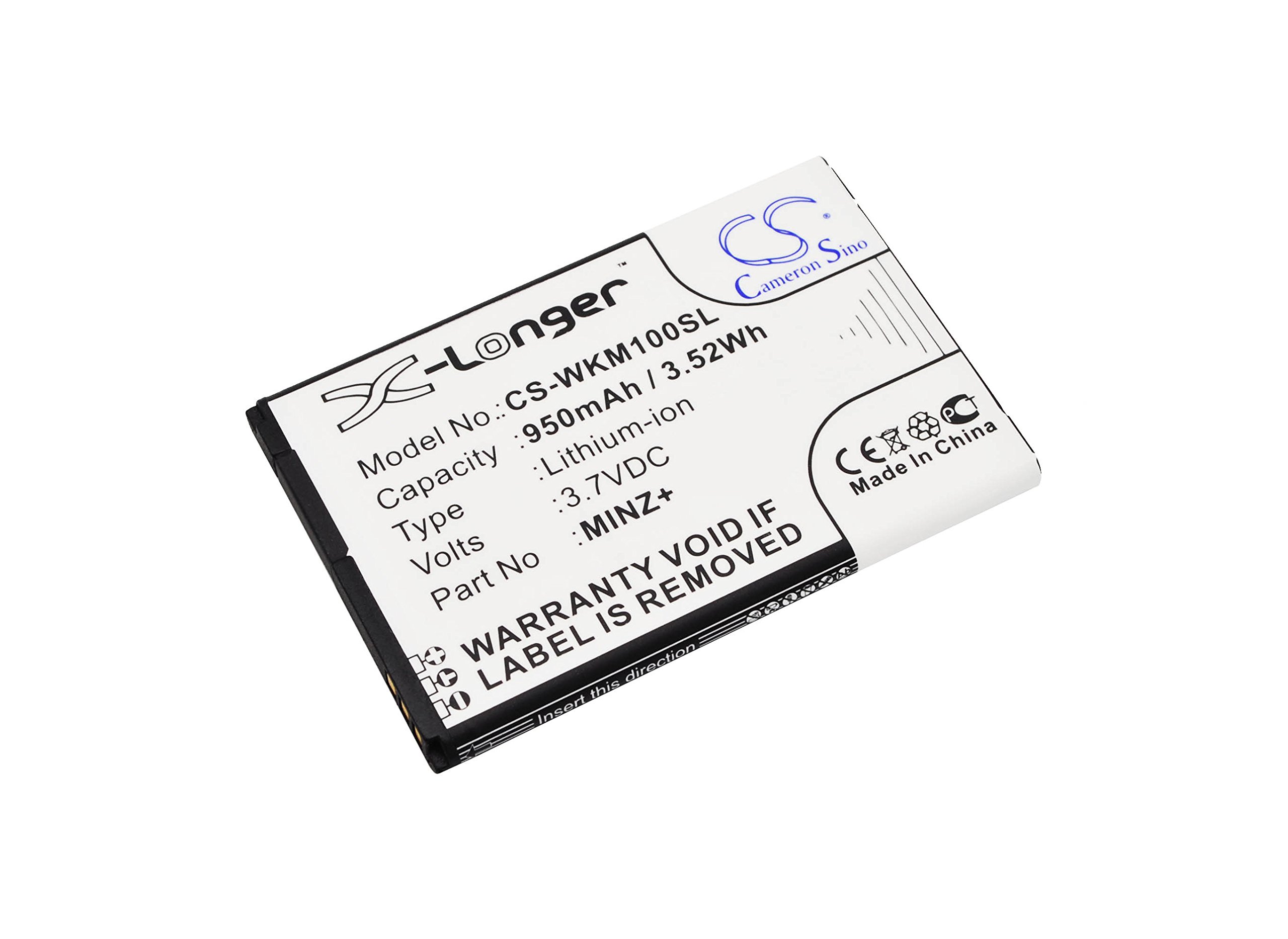 950mAh Replacement Battery for WIKO MINZ+