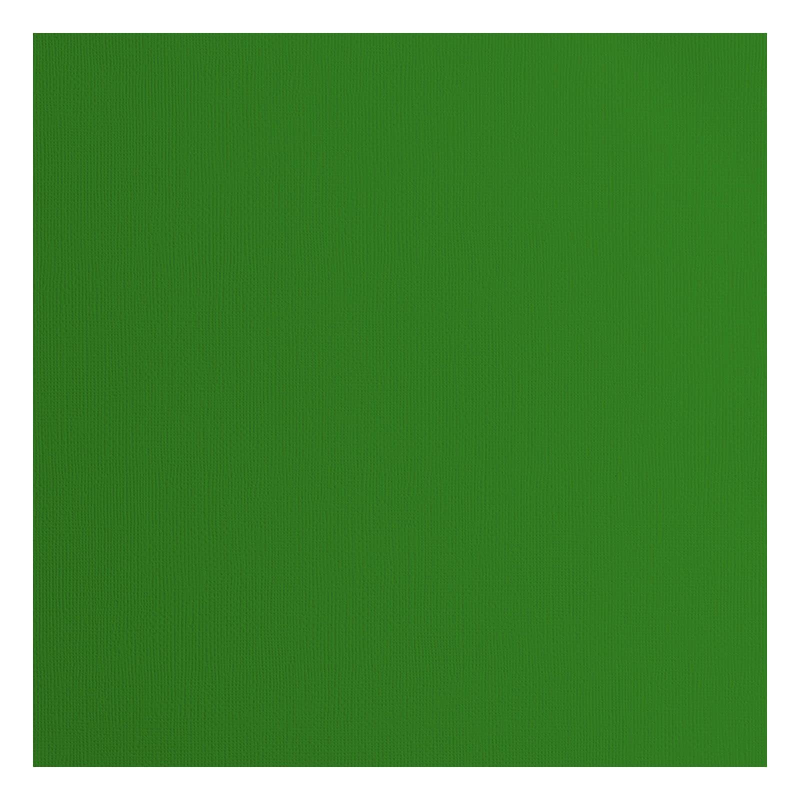 Florence Cardstock Textured, Coloured Card Making Supplies 12 x 12 inch, Green, 20 Sheets