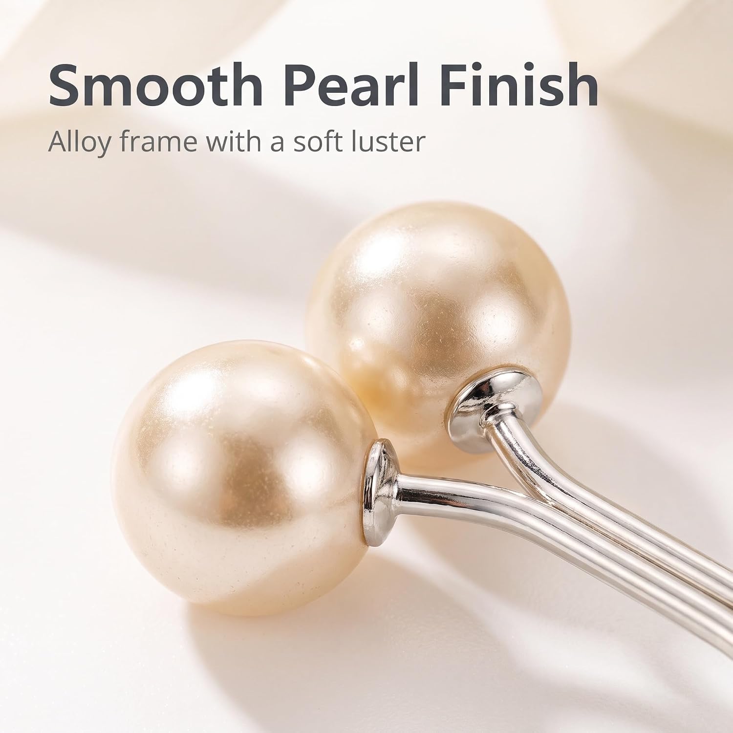12Pcs Multicolor Headscarf Pearl Pins Clips U Shape Hijab Scarf Lady Muslim Scarf Shawl Clips Scarf Brooches Pin Jewelry Accessories, Women's Brooches and Pins, Women image 3