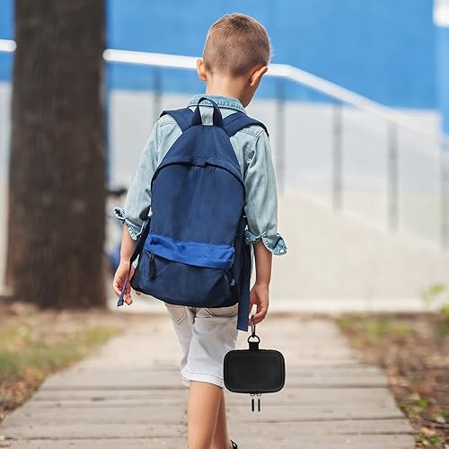 Miniatura 6 de Sanwuta Estuche rígido de viaje Eva para juego de cartas clásico (no incluye cartas), negro, 4.33 x 2.91 x 1.81 pulgadas