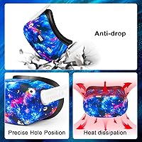 Vista 24 de VR Accessories for Oculus Quest 2, Silicone Face Cover/Controller Grip Cover/VR Shell Cover/Lens Cover/10PCS Disposable Eye Cover are Included in VR