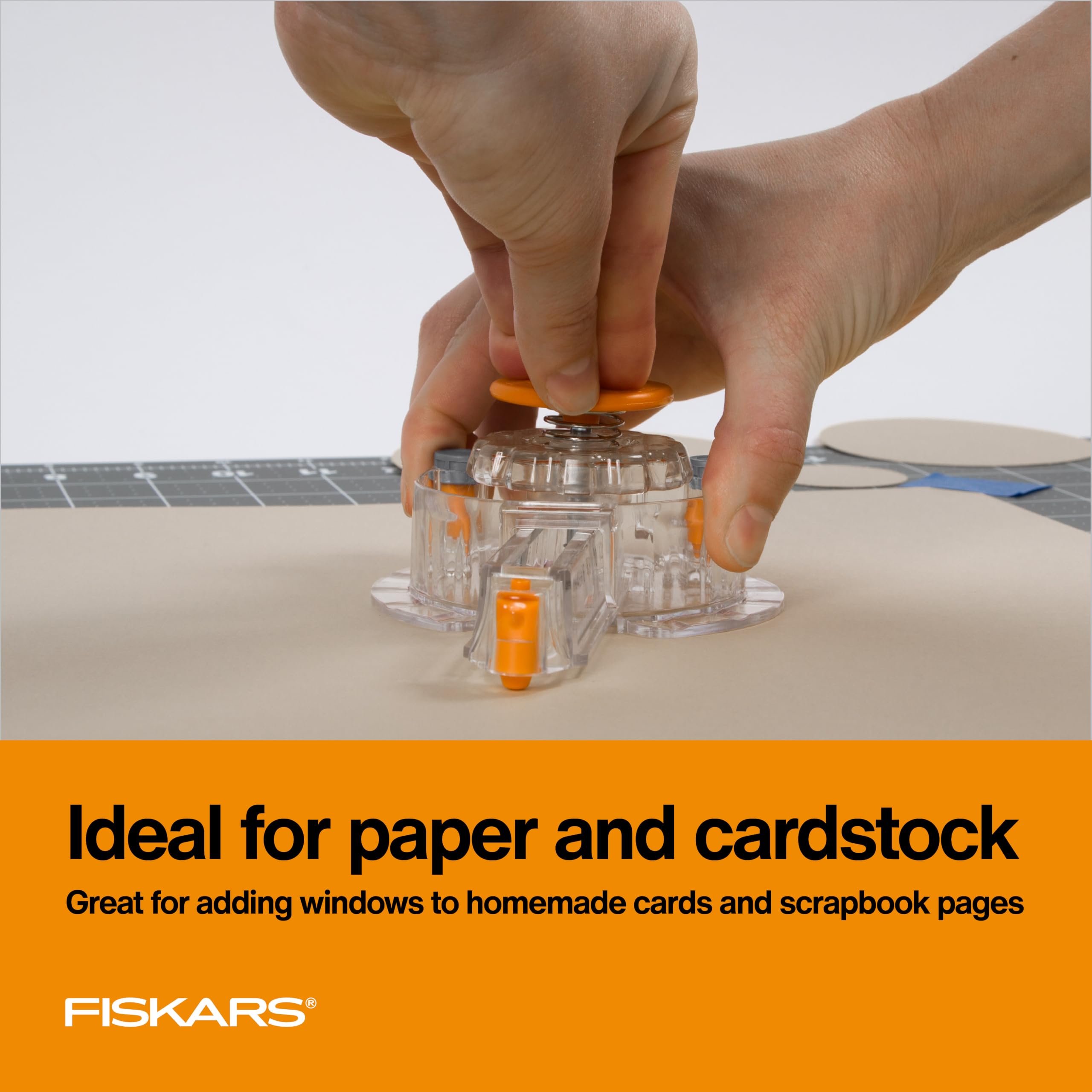 Fiskars Circle Cutter - 3 Blades Included -3 Fiskars Circle Cutter - 3 Blades Included -3