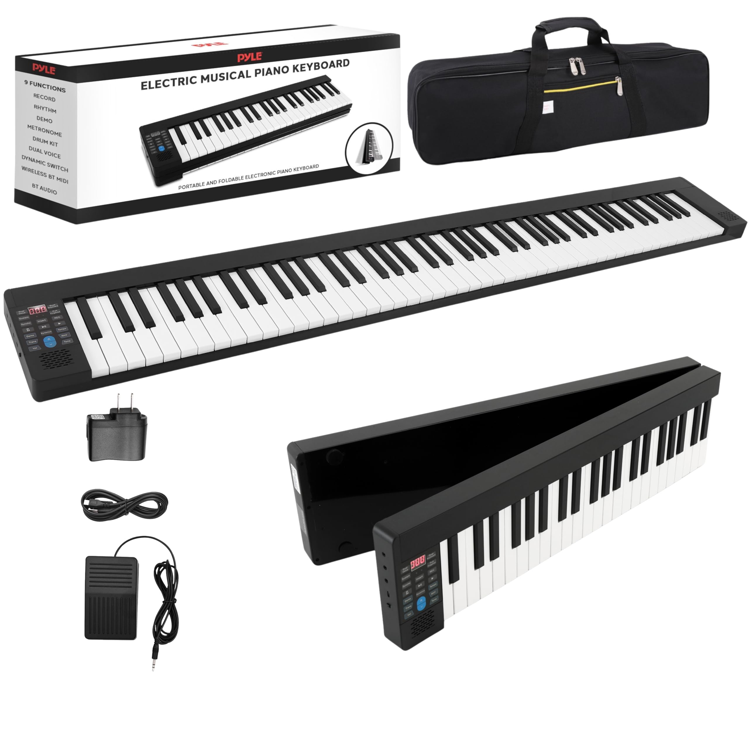 Amazon.com: Pyle Electric Keyboard Piano 88 Keys - Portable