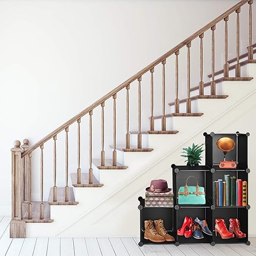 Miniatura 21 de TUMUCUTE - Organizador de armario, organizadores y almacenaje con 12 cubos, estantería de rejilla metálica, organizadores de juguetes y contenedores