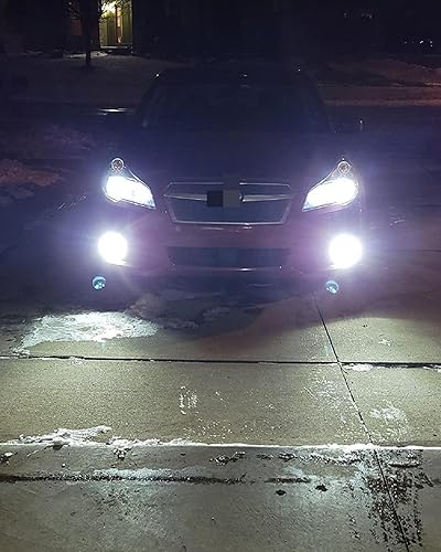 Miniatura 8 de MEALAM 6000 K xenón blanco H10 9145 9140 LED antiniebla bombilla 2400 lúmenes por par de lámparas halógenas compatibles con Toyota Tundra 2007 2008