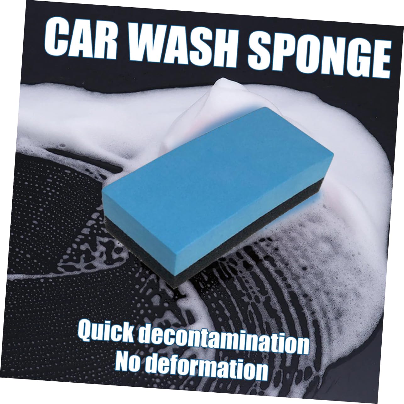 iplusmile 100stücke Auto Waschschwämme Hochabsorbierende Reinigungsschwämme Für Fahrzeugpflege Polieren Und Wachsen Für Innen Und Außenreinigung