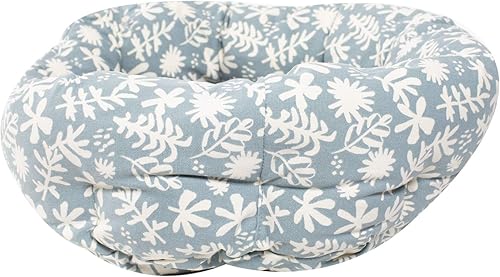 Vista 12 de Fringe Studio - Cama para mascotas Nosey Dog Spot Round Cuddler, 20 x 19 x 8 pulgadas (203001), pequeña par acampar