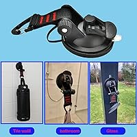 Vista 7 de 4 piezas de anclaje de ventosas resistentes con ganchos, accesorios de succión fuerte al aire libre para camping, accesorio de lona para toldo