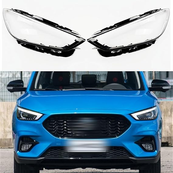 Car Headlight Lens Cover for MG ZS 2020 2021 2022, Car Headlight Cover Replacement Headlight Shell Transparent Lampshade Lens Accessories,Left
