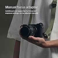 Vista 3 de Adaptador de montaje de lente Urth: Compatible con lente Sony A (Minolta AF) a cuerpo de cámara Sony E