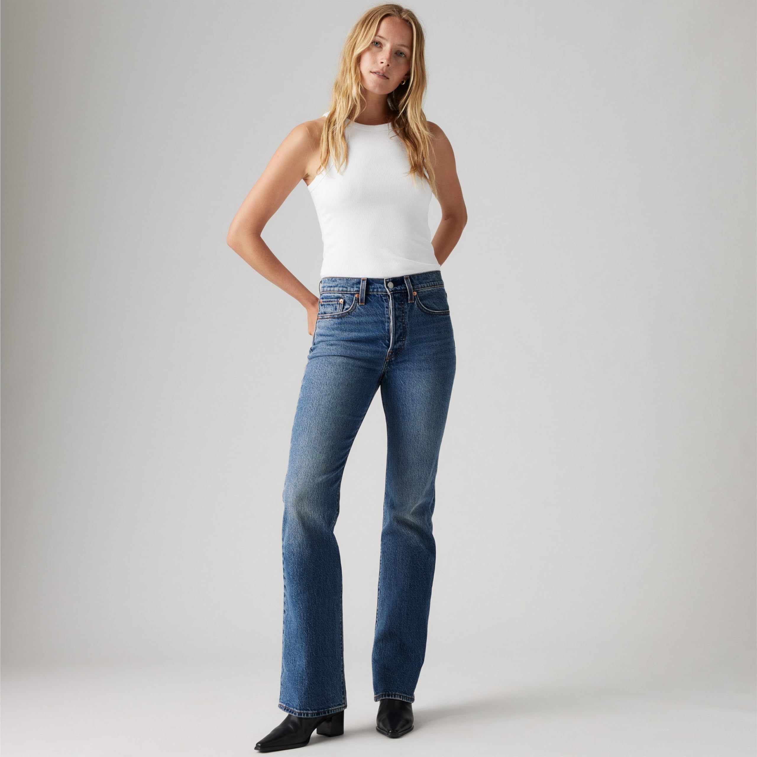 Levi'S Wedgie Boot - Jeans Mujer