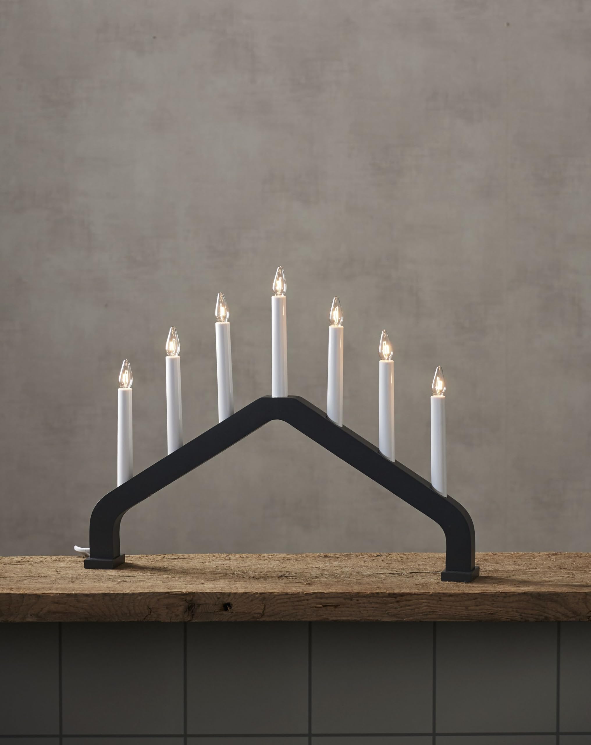 LED-Fensterleuchter "House", 7flammig