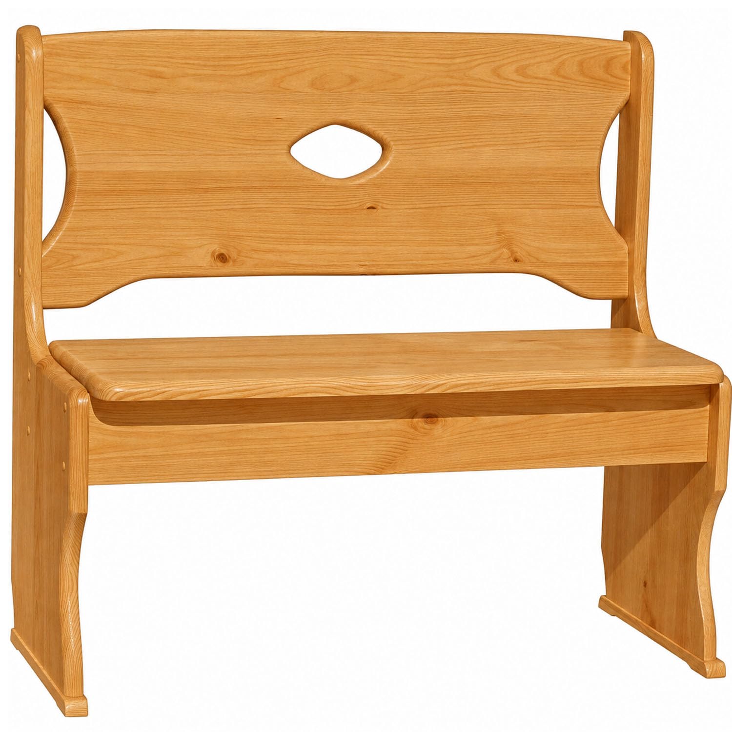 Banco de madera de pino macizo, nuevo cocina comedor Alder (105)