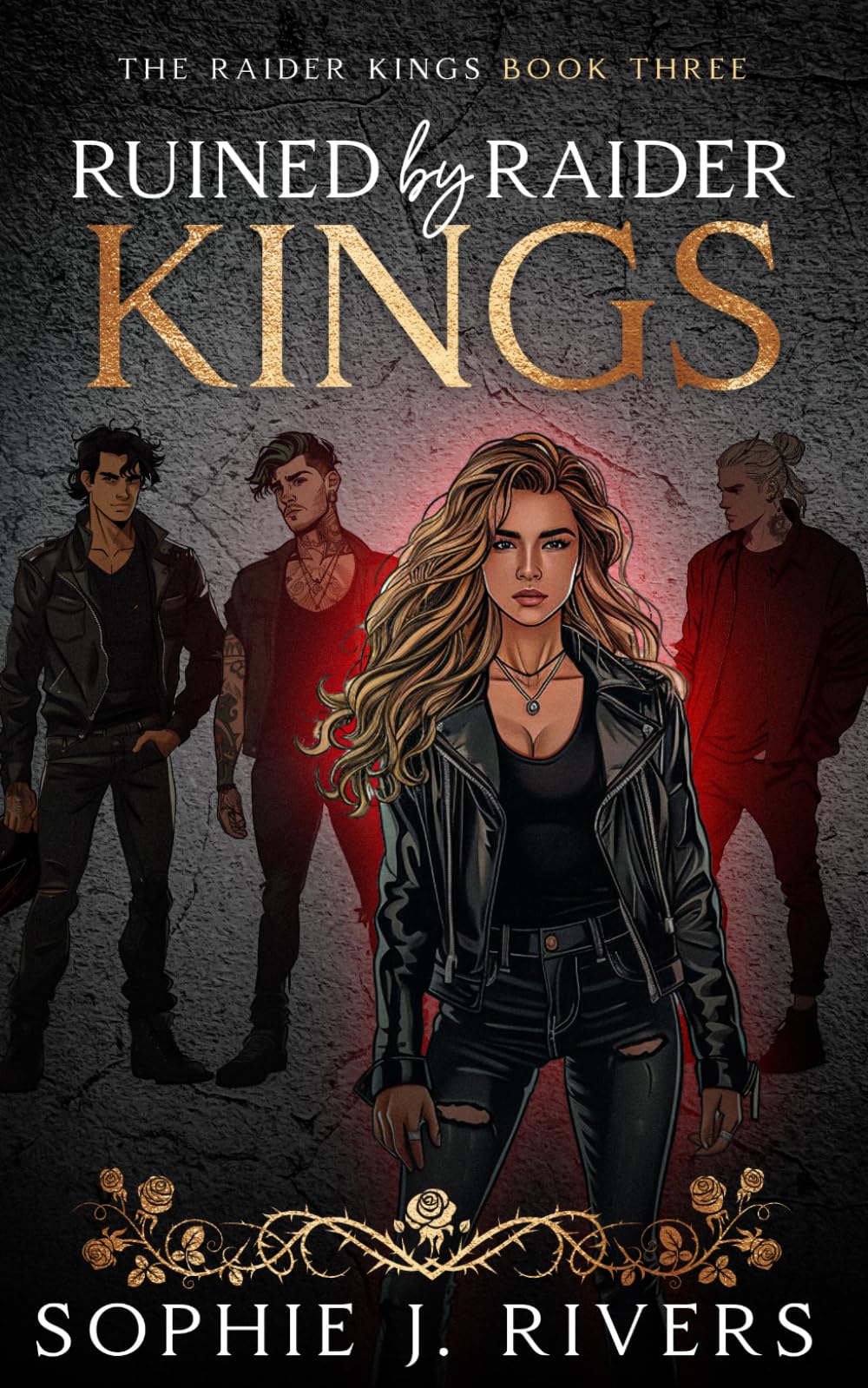 Ruined By Raider Kings: A Dark Reverse Harem Romance (The Raider Kings)